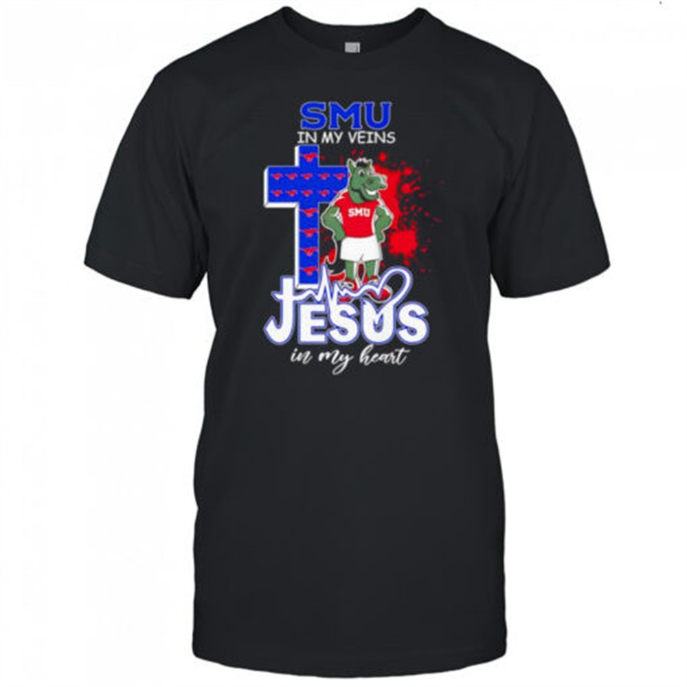 smu-in-my-veins-jesus-in-my-heart-mascot-shirt-ly0xca9e SMU in my veins Jesus in my heart mascot shirt