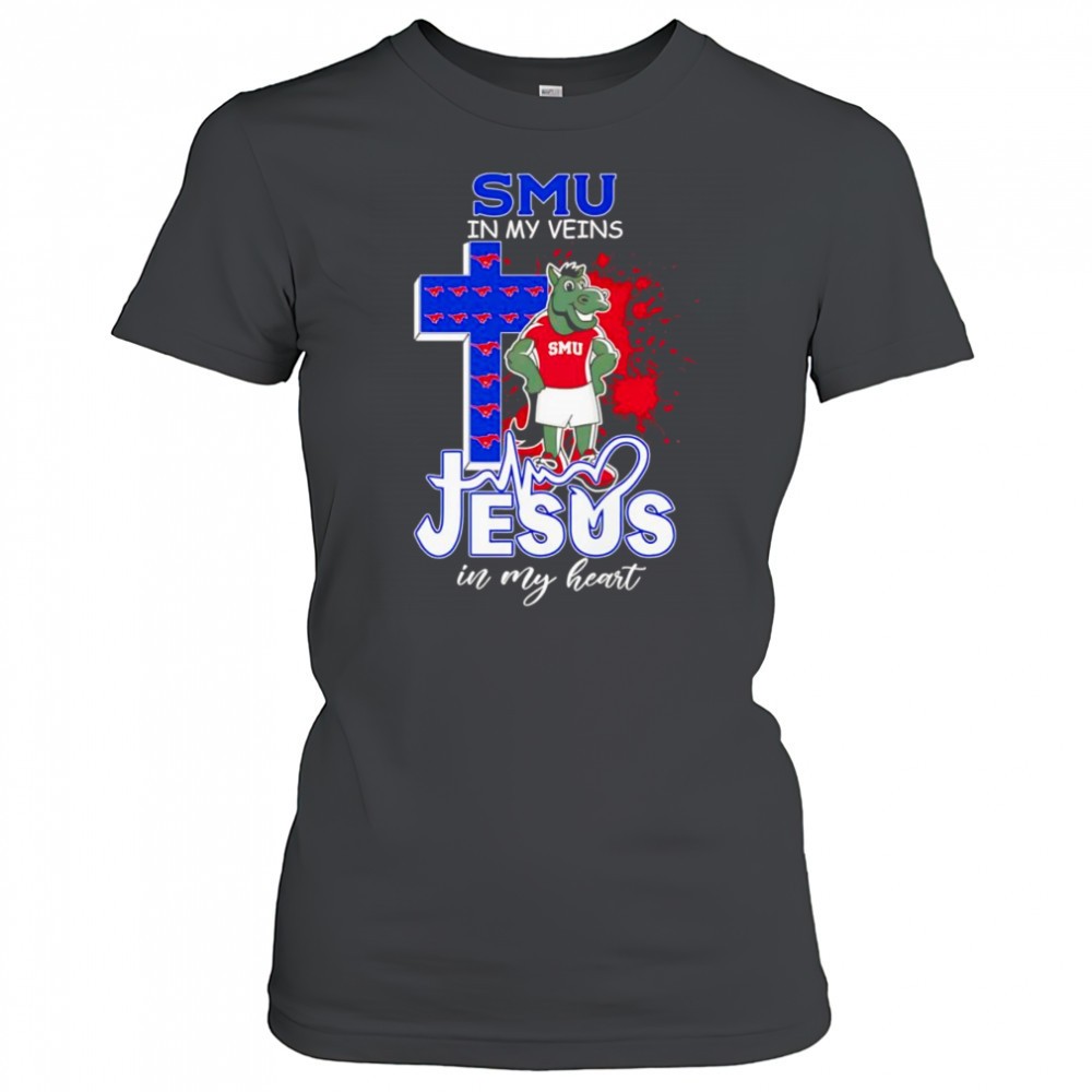 smu-in-my-veins-jesus-in-my-heart-mascot-shirt-ly0xca9e SMU in my veins Jesus in my heart mascot shirt