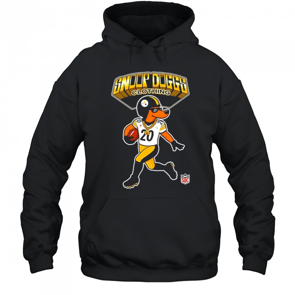 Snoop Doggs Clothing x Pittsburgh Steelers number 20 uniform shirt