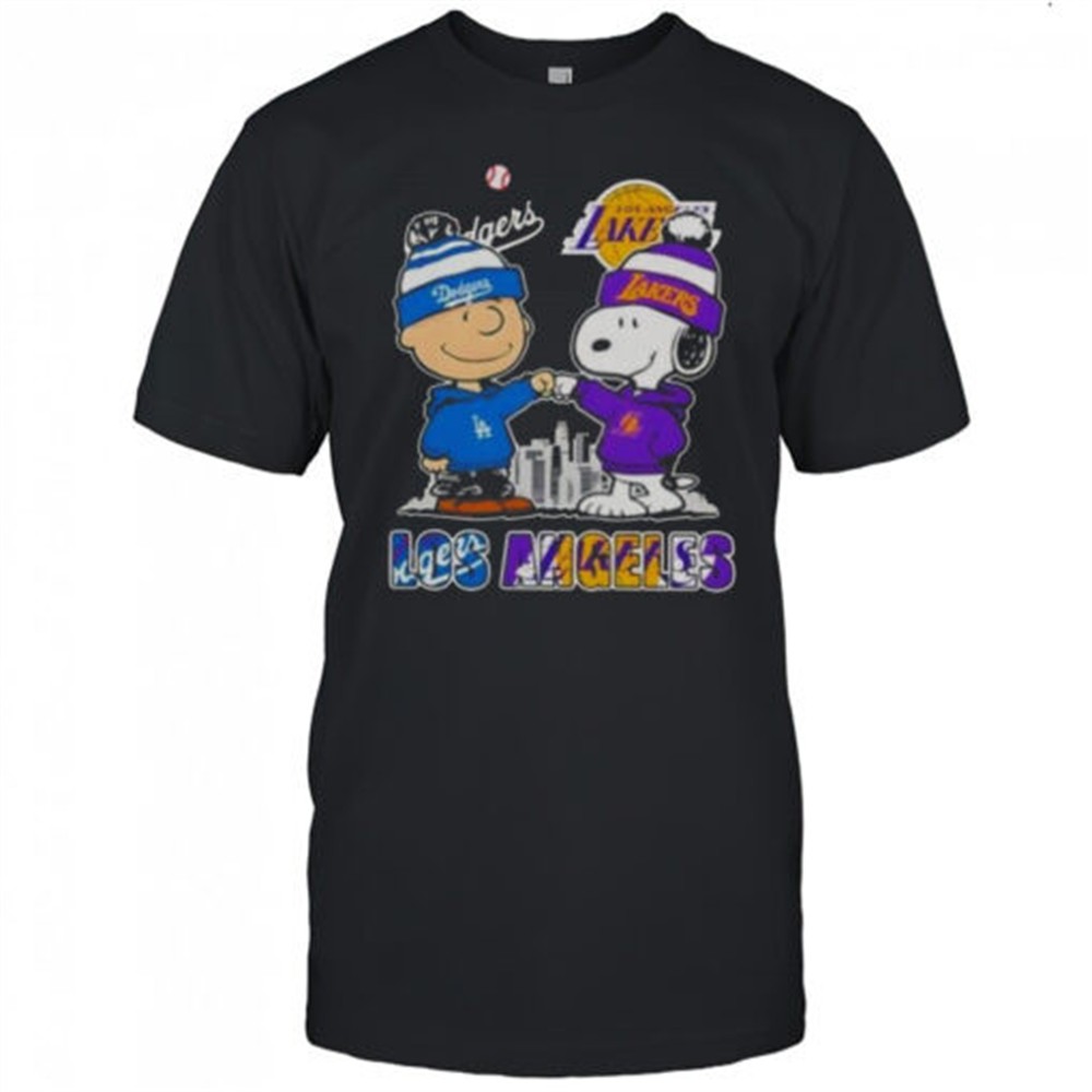 snoopy-and-charlie-brown-los-angeles-sports-dodgers-x-lakers-skyline-t-shirt-hne6zrru Snoopy And Charlie Brown Los Angeles Sports Dodgers X Lakers Skyline T-Shirt