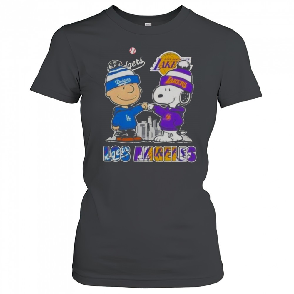 snoopy-and-charlie-brown-los-angeles-sports-dodgers-x-lakers-skyline-t-shirt-hne6zrru Snoopy And Charlie Brown Los Angeles Sports Dodgers X Lakers Skyline T-Shirt