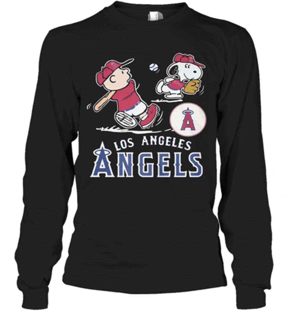 snoopy-and-charlie-brown-playing-baseball-los-angeles-angels-t-shirt-70d3n2cb Snoopy And Charlie Brown Playing Baseball Los Angeles Angels T-Shirt