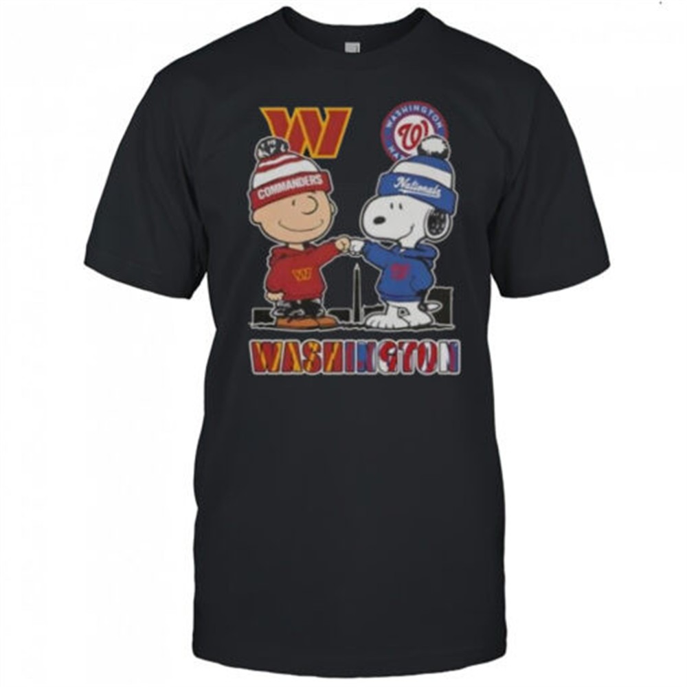 snoopy-and-charlie-brown-washington-sports-commanders-x-nationals-skyline-t-shir-og0g7rve Snoopy And Charlie Brown Washington Sports Commanders X Nationals Skyline T-Shirt