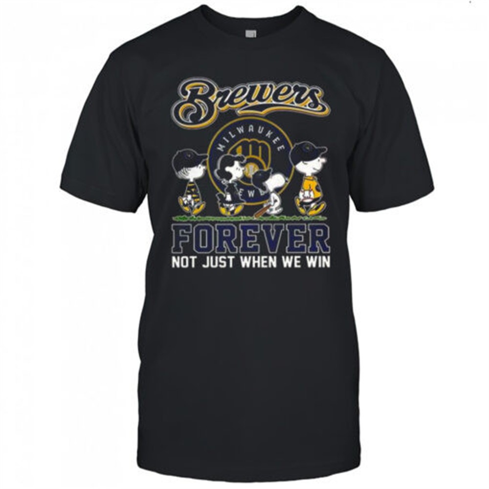 snoopy-and-friends-x-milwaukee-brewers-forever-not-just-when-we-win-baseball-lov-fqjtcvjm Snoopy And Friends X Milwaukee Brewers Forever Not Just When We Win Baseball Lovers T-Shirt