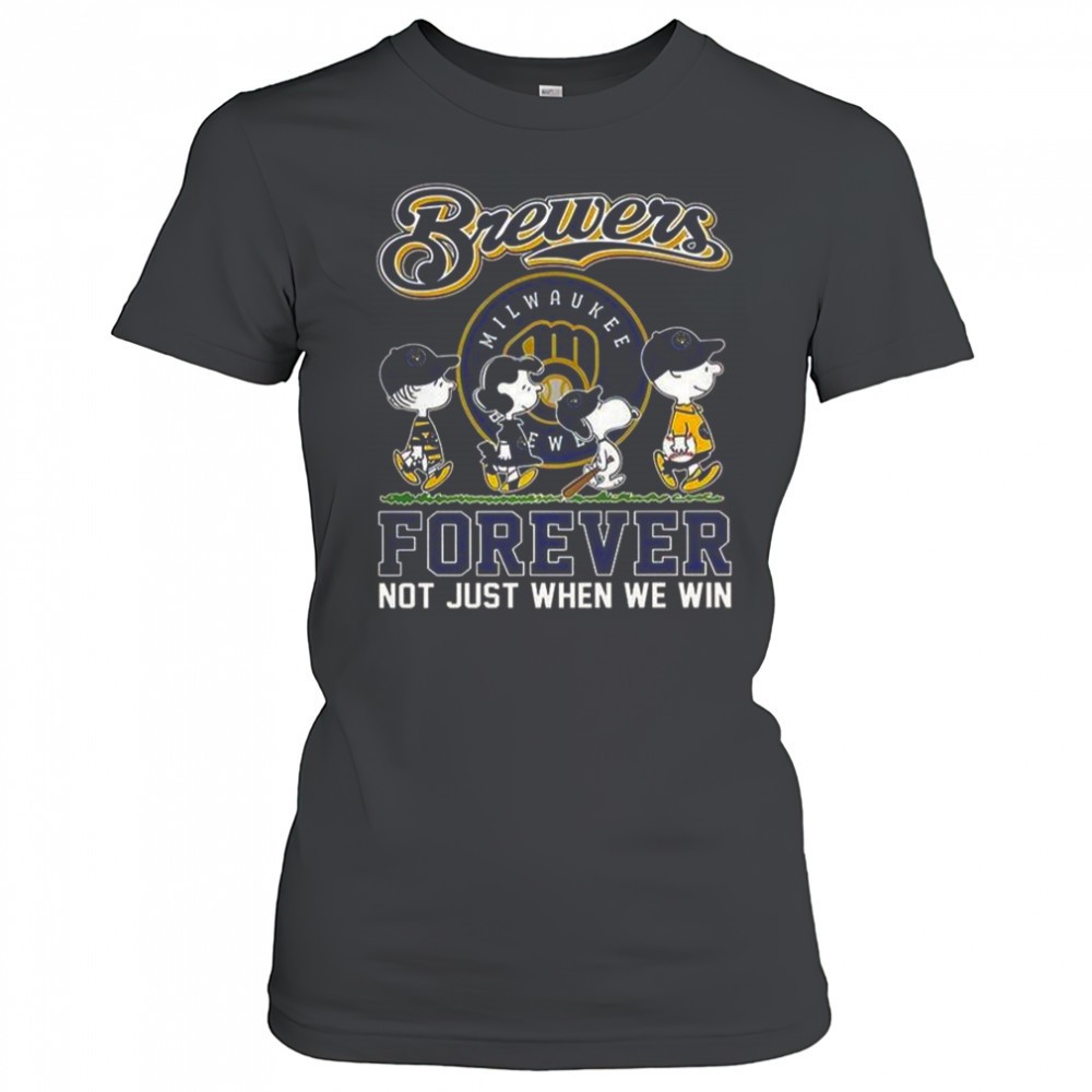 snoopy-and-friends-x-milwaukee-brewers-forever-not-just-when-we-win-baseball-lov-fqjtcvjm Snoopy And Friends X Milwaukee Brewers Forever Not Just When We Win Baseball Lovers T-Shirt