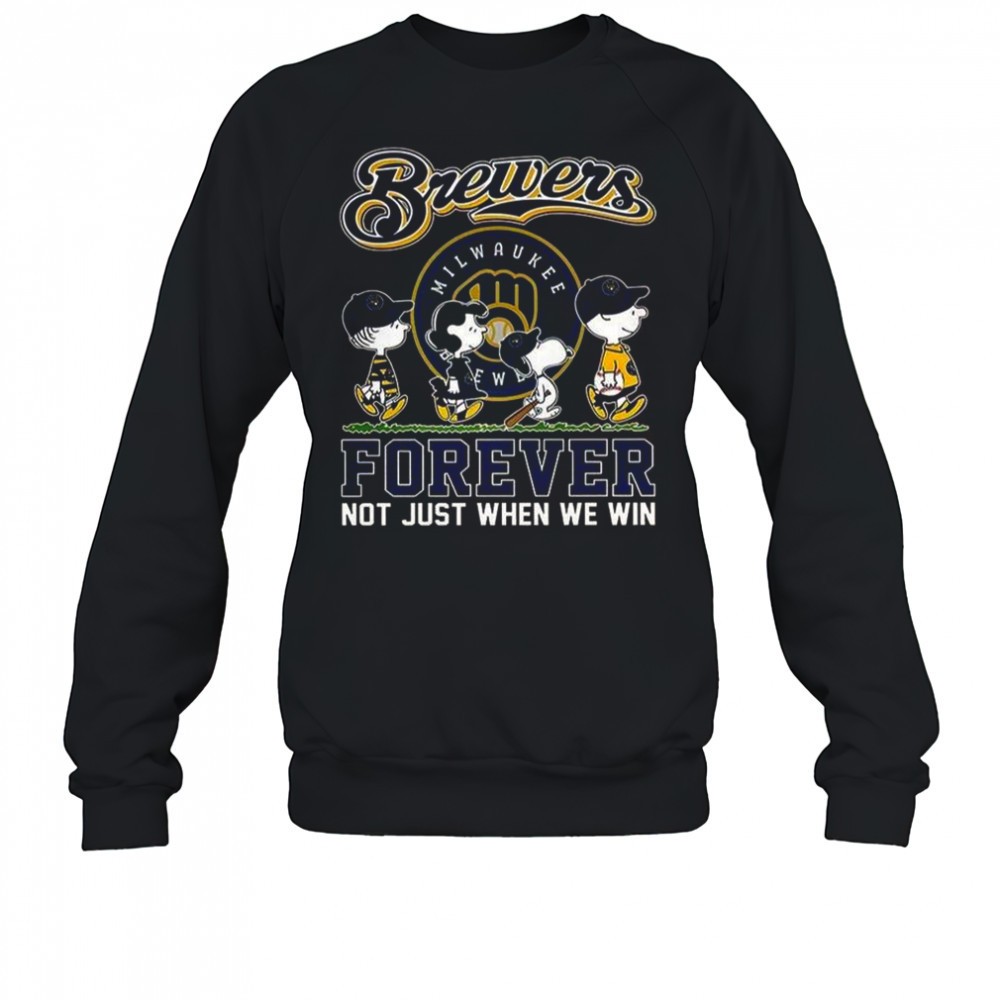 snoopy-and-friends-x-milwaukee-brewers-forever-not-just-when-we-win-baseball-lov-fqjtcvjm Snoopy And Friends X Milwaukee Brewers Forever Not Just When We Win Baseball Lovers T-Shirt