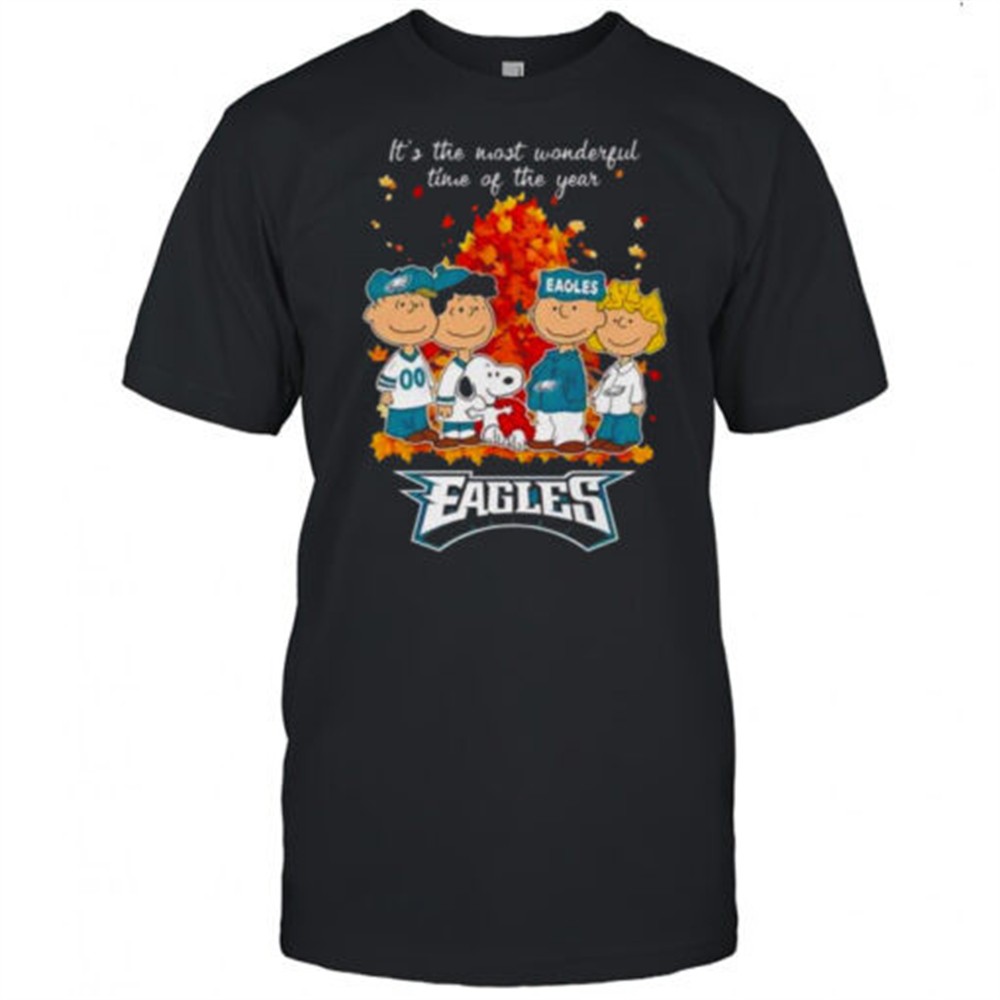 snoopy-and-friends-x-philadelphia-eagles-its-the-most-wonderful-time-of-the-year-2ezhhc71 Snoopy And Friends X Philadelphia Eagles Its The Most Wonderful Time Of The Year Autumn T-Shirt
