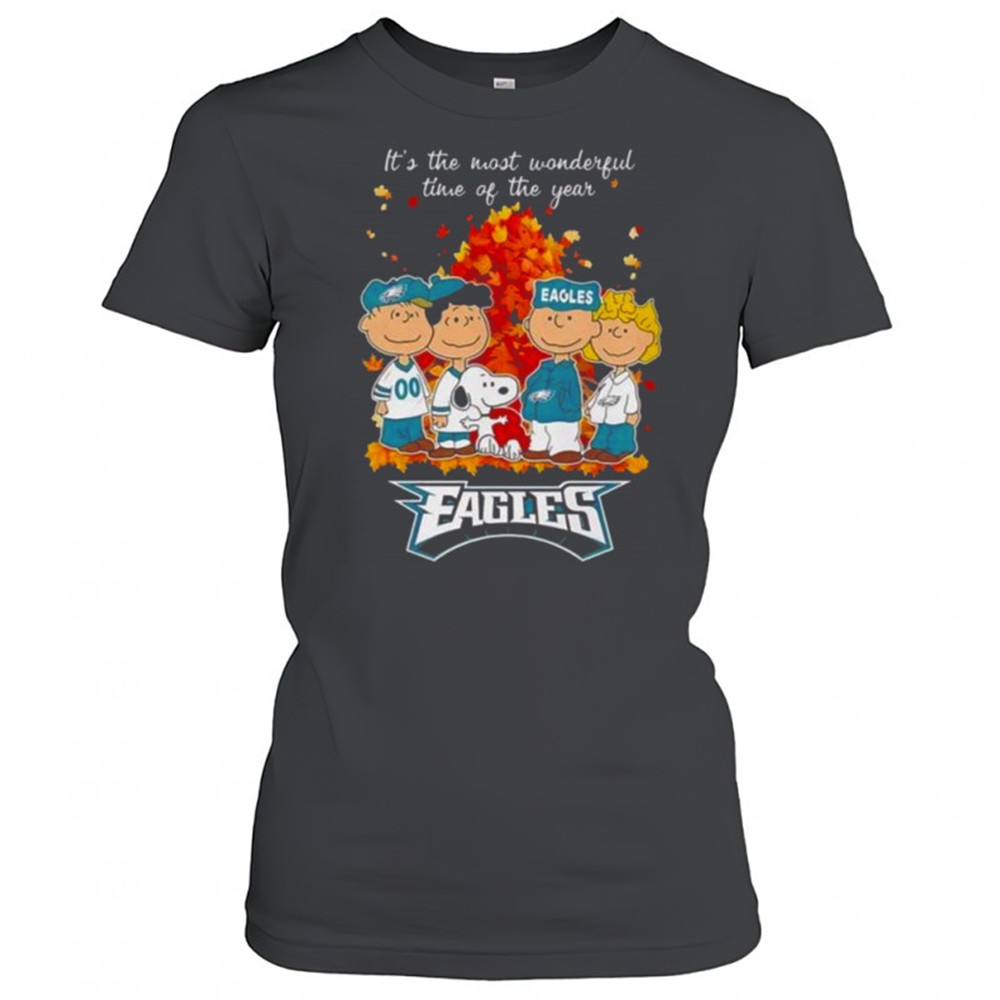 snoopy-and-friends-x-philadelphia-eagles-its-the-most-wonderful-time-of-the-year-2ezhhc71 Snoopy And Friends X Philadelphia Eagles Its The Most Wonderful Time Of The Year Autumn T-Shirt