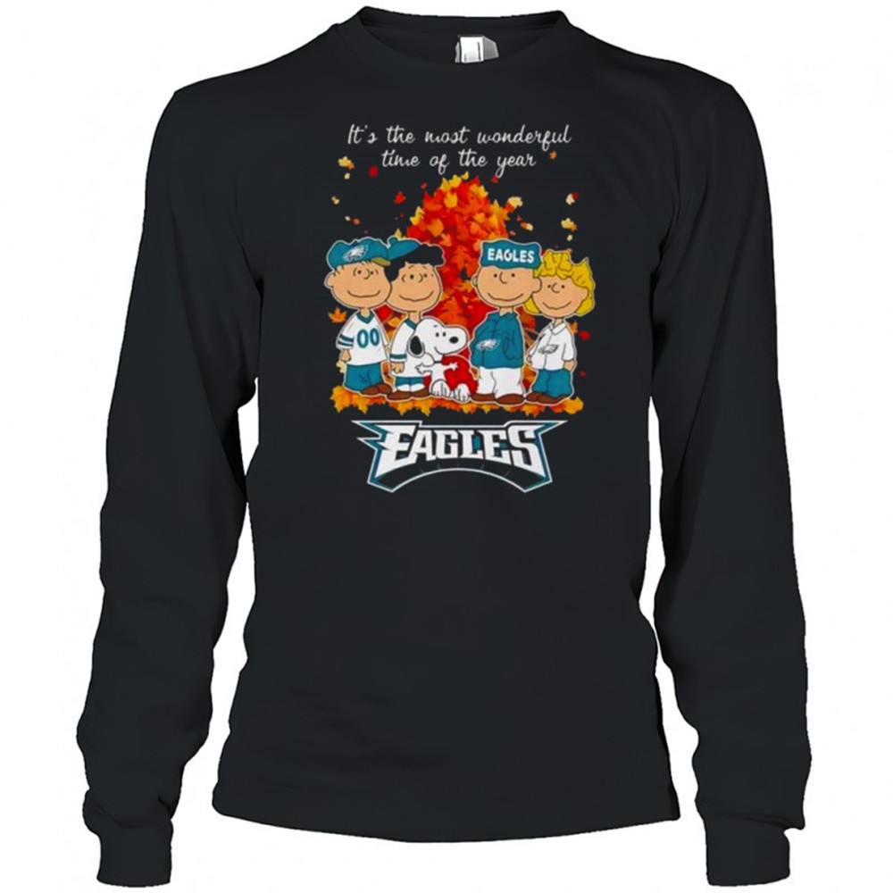 snoopy-and-friends-x-philadelphia-eagles-its-the-most-wonderful-time-of-the-year-2ezhhc71 Snoopy And Friends X Philadelphia Eagles Its The Most Wonderful Time Of The Year Autumn T-Shirt