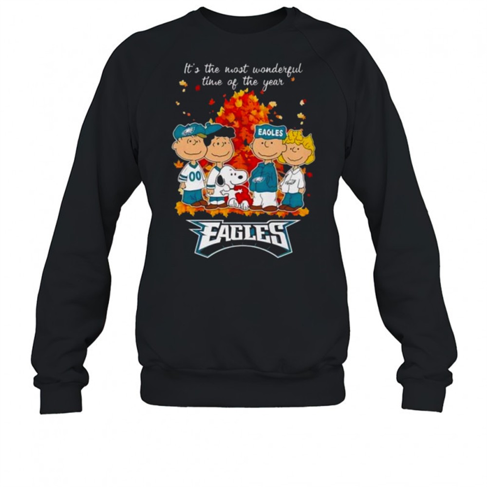 snoopy-and-friends-x-philadelphia-eagles-its-the-most-wonderful-time-of-the-year-2ezhhc71 Snoopy And Friends X Philadelphia Eagles Its The Most Wonderful Time Of The Year Autumn T-Shirt