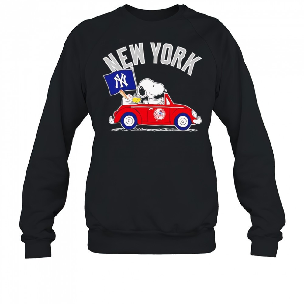 snoopy-and-woodstock-driving-car-new-york-yankees-shirt-wrbxqbd5 Snoopy and Woodstock driving car New York Yankees shirt