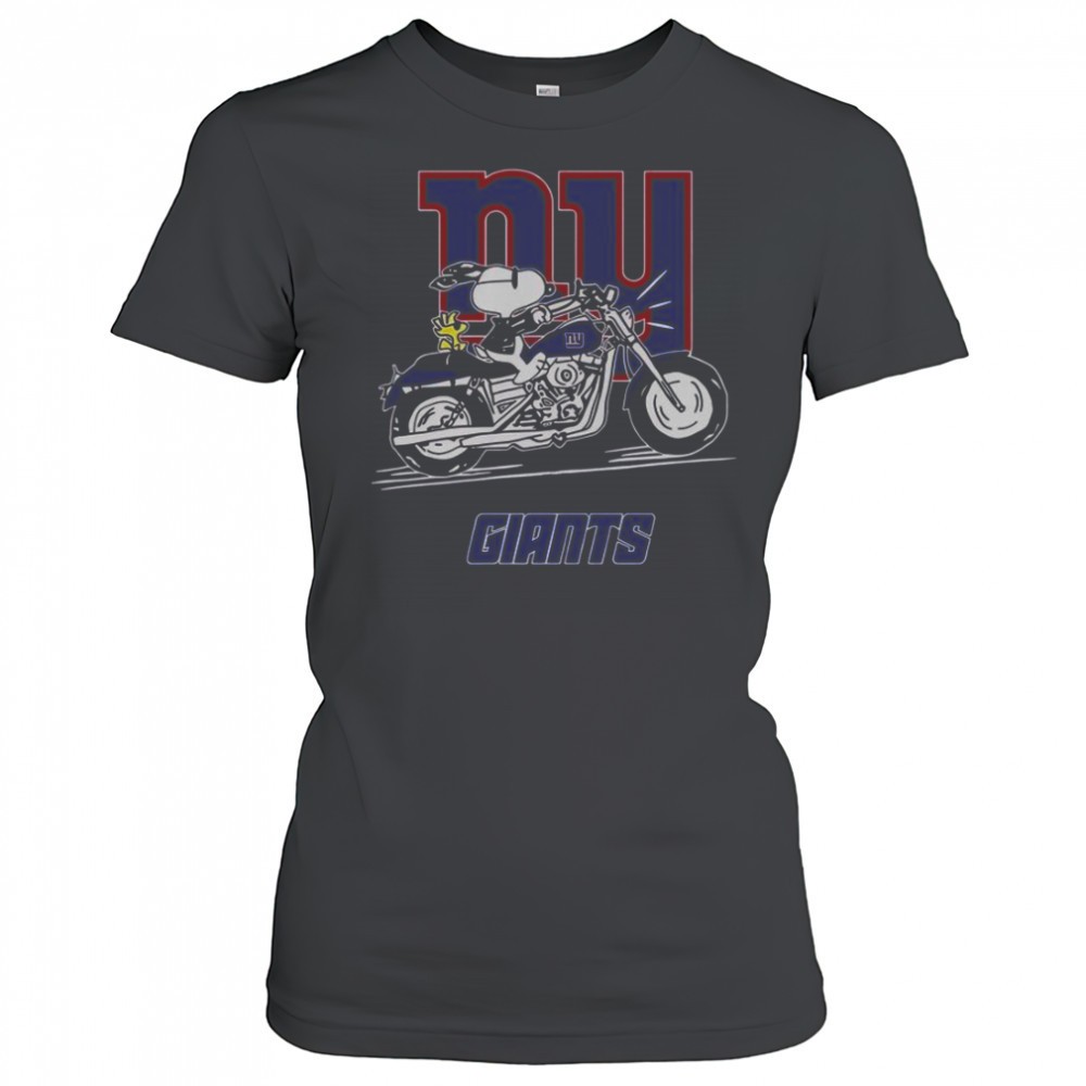 snoopy-and-woodstock-driving-motorbike-new-york-giants-t-shirt-1ugf733t Snoopy And Woodstock Driving Motorbike New York Giants T-Shirt