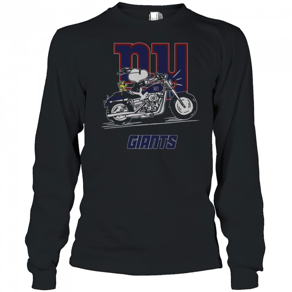 snoopy-and-woodstock-driving-motorbike-new-york-giants-t-shirt-1ugf733t Snoopy And Woodstock Driving Motorbike New York Giants T-Shirt