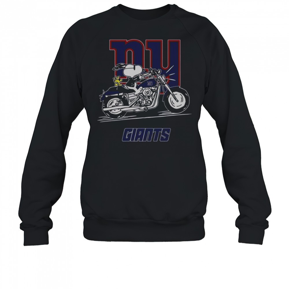 snoopy-and-woodstock-driving-motorbike-new-york-giants-t-shirt-1ugf733t Snoopy And Woodstock Driving Motorbike New York Giants T-Shirt