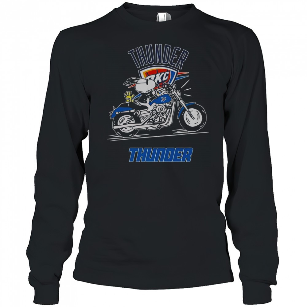 snoopy-and-woodstock-driving-motorbike-oklahoma-city-thunder-t-shirt-o77p9qsh Snoopy And Woodstock Driving Motorbike Oklahoma City Thunder T-Shirt