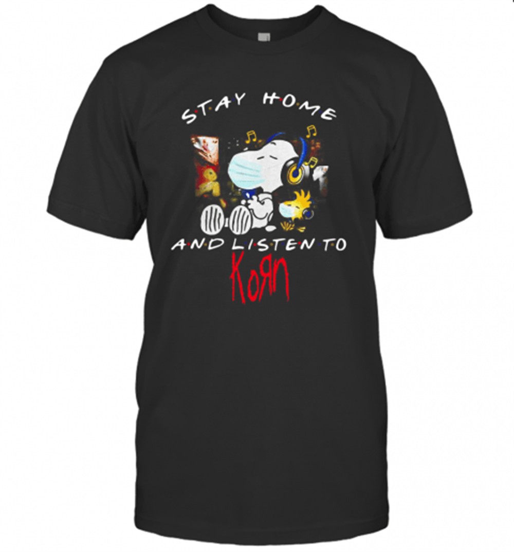 snoopy-and-woodstock-face-mask-stay-home-and-listen-to-korn-nu-metal-band-t-shir-5t54k175 Snoopy And Woodstock Face Mask Stay Home And Listen To Korn Nu Metal Band T-Shirt
