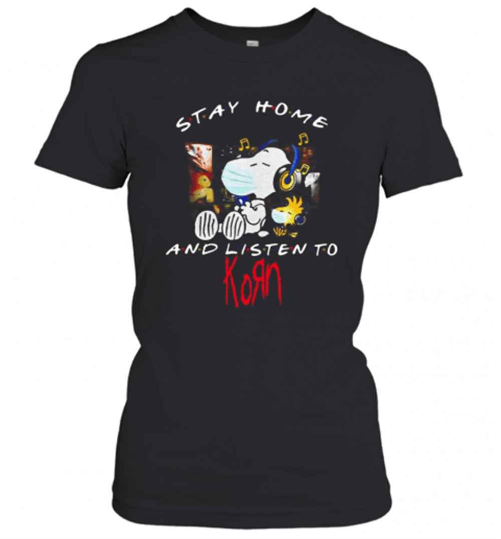 snoopy-and-woodstock-face-mask-stay-home-and-listen-to-korn-nu-metal-band-t-shir-5t54k175 Snoopy And Woodstock Face Mask Stay Home And Listen To Korn Nu Metal Band T-Shirt