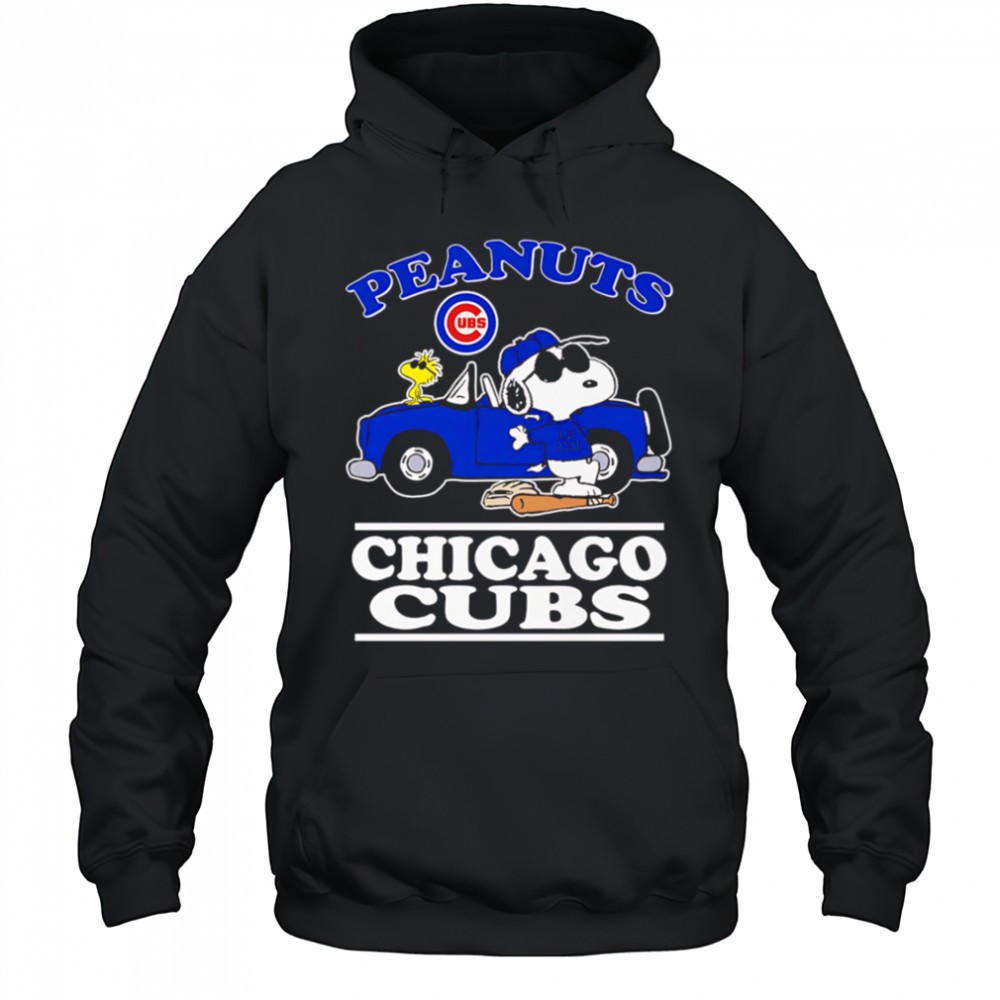 Snoopy and Woodstock Peanuts Chicago Cubs shirt