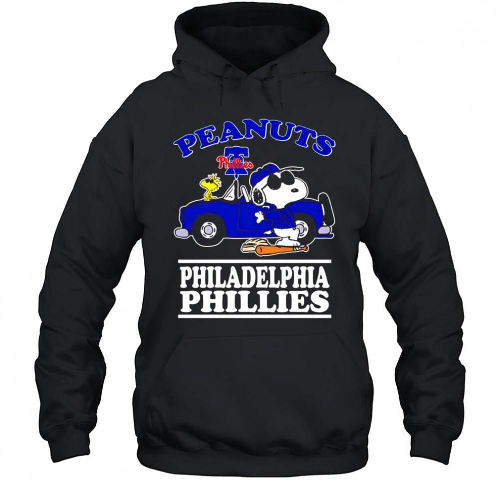 Snoopy and Woodstock Peanuts Philadelphia Phillies shirt
