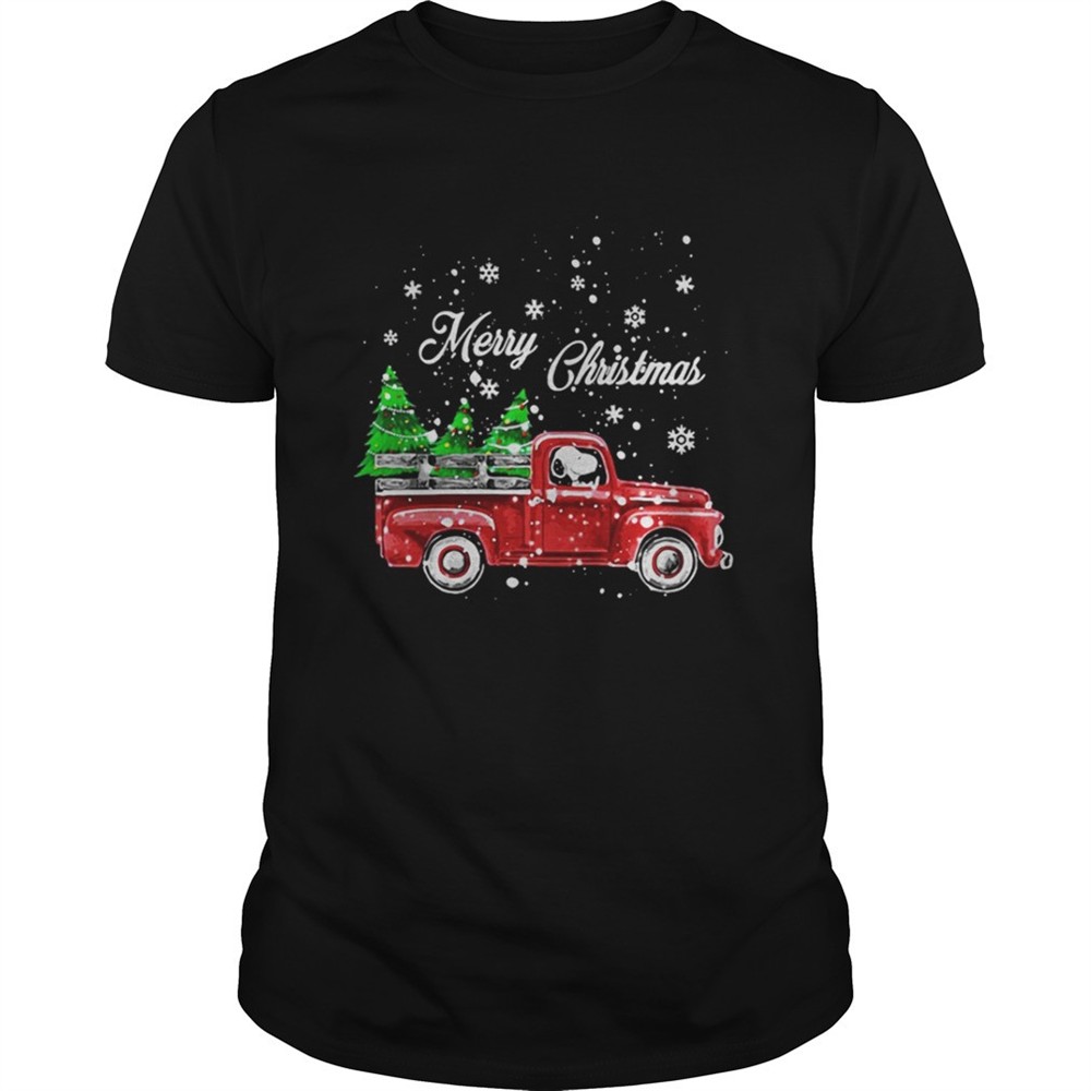 snoopy-driving-christmas-tree-truck-merry-christmas-shirt-4atuk4ov Snoopy driving christmas tree truck Merry Christmas shirt