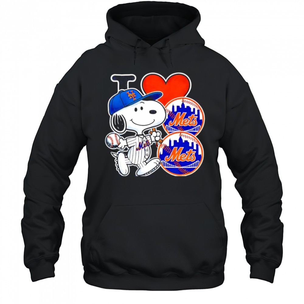 Snoopy I Love New York Mets shirt