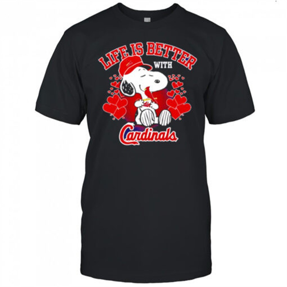 snoopy-life-is-better-with-cardinals-shirt-gweubk6s Snoopy Life is better with Cardinals shirt