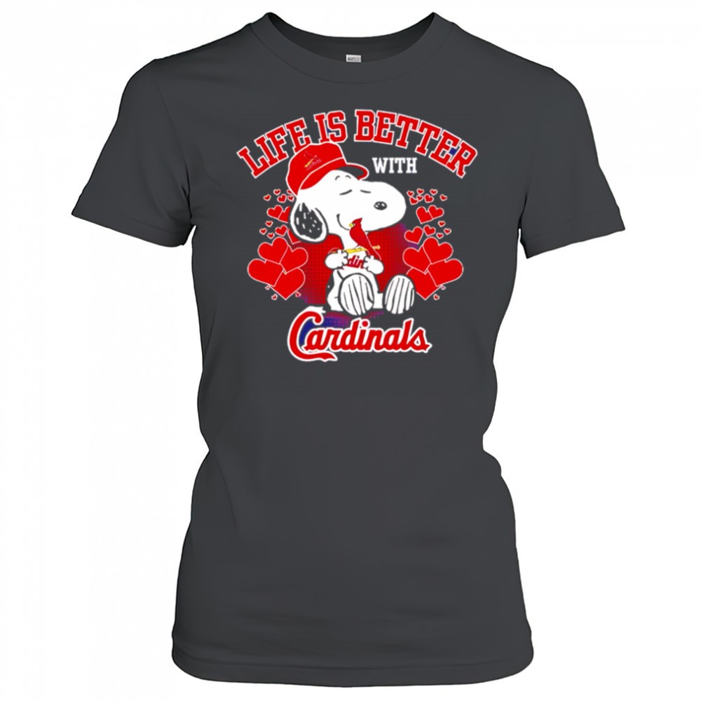 snoopy-life-is-better-with-cardinals-shirt-gweubk6s Snoopy Life is better with Cardinals shirt