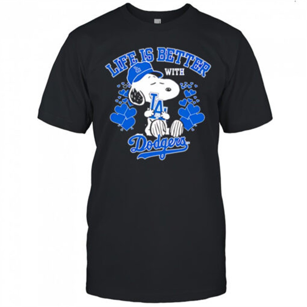 snoopy-life-is-better-with-dodgers-shirt-cnni9ivq Snoopy Life is better with Dodgers shirt