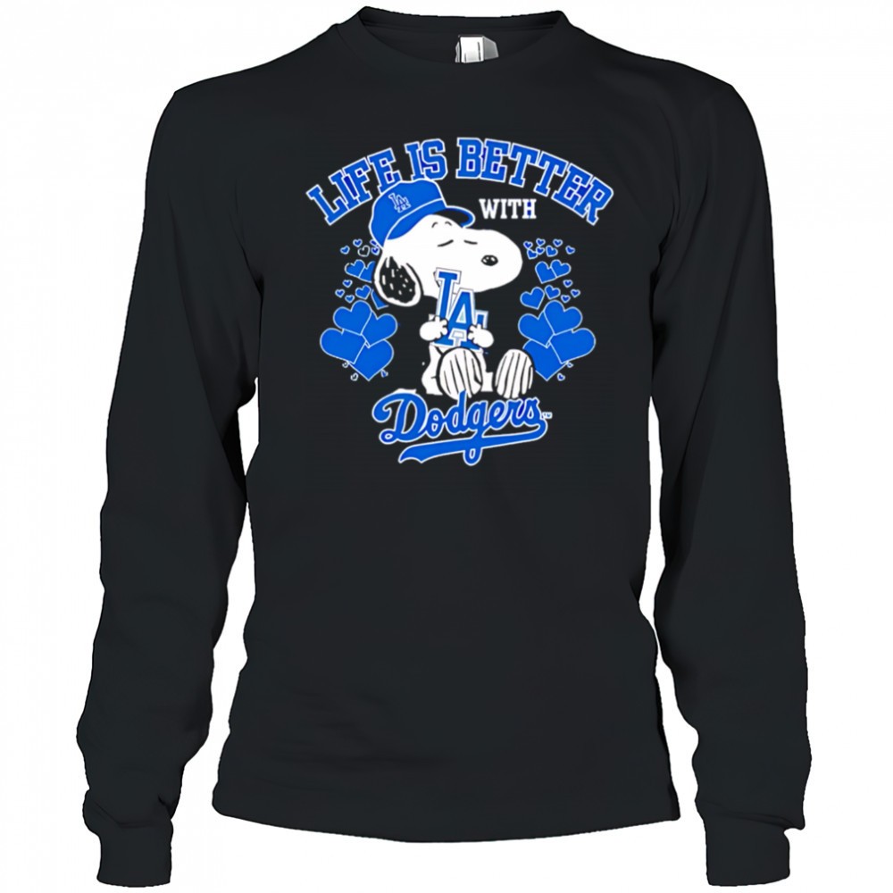 snoopy-life-is-better-with-dodgers-shirt-cnni9ivq Snoopy Life is better with Dodgers shirt