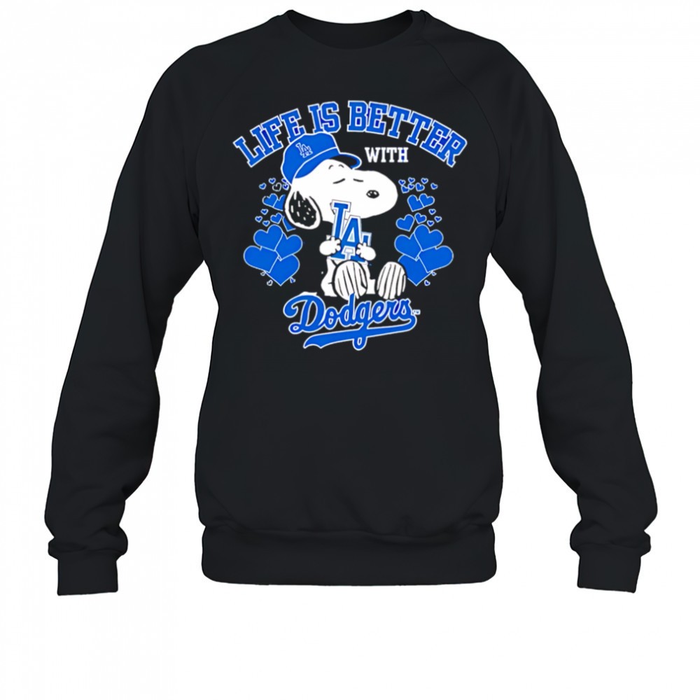 snoopy-life-is-better-with-dodgers-shirt-cnni9ivq Snoopy Life is better with Dodgers shirt