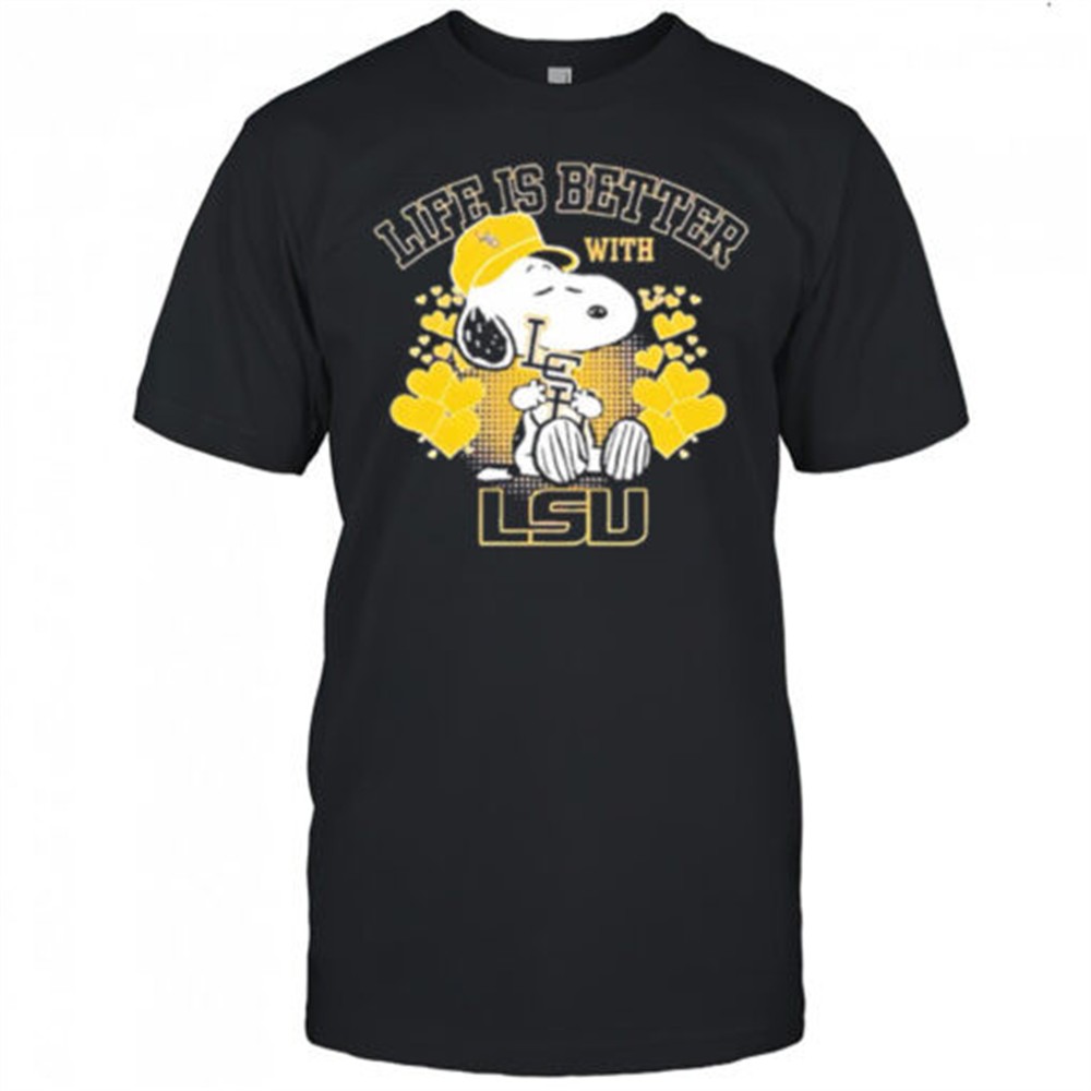 snoopy-life-is-better-with-lsu-shirt-5qijfi6o Snoopy Life is better with LSU shirt