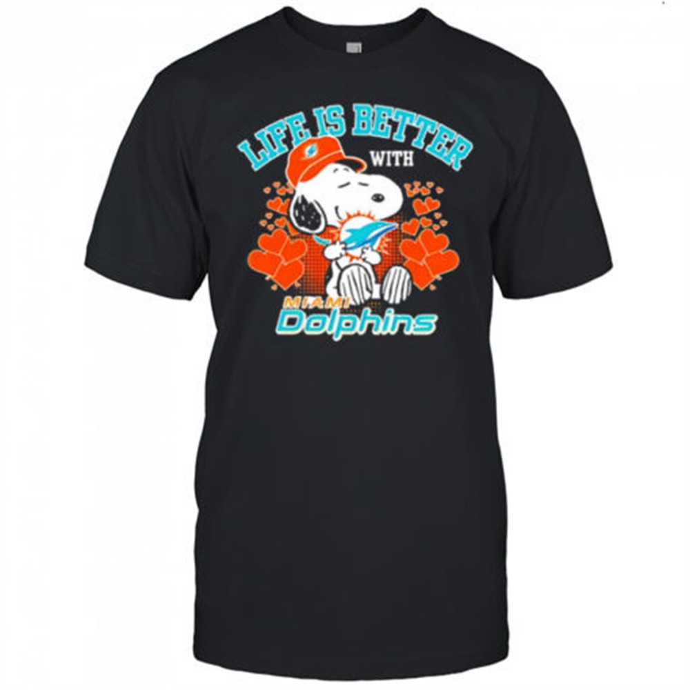 snoopy-life-is-better-with-miami-dolphins-shirt-zpk8vx6u Snoopy Life Is Better With Miami Dolphins shirt