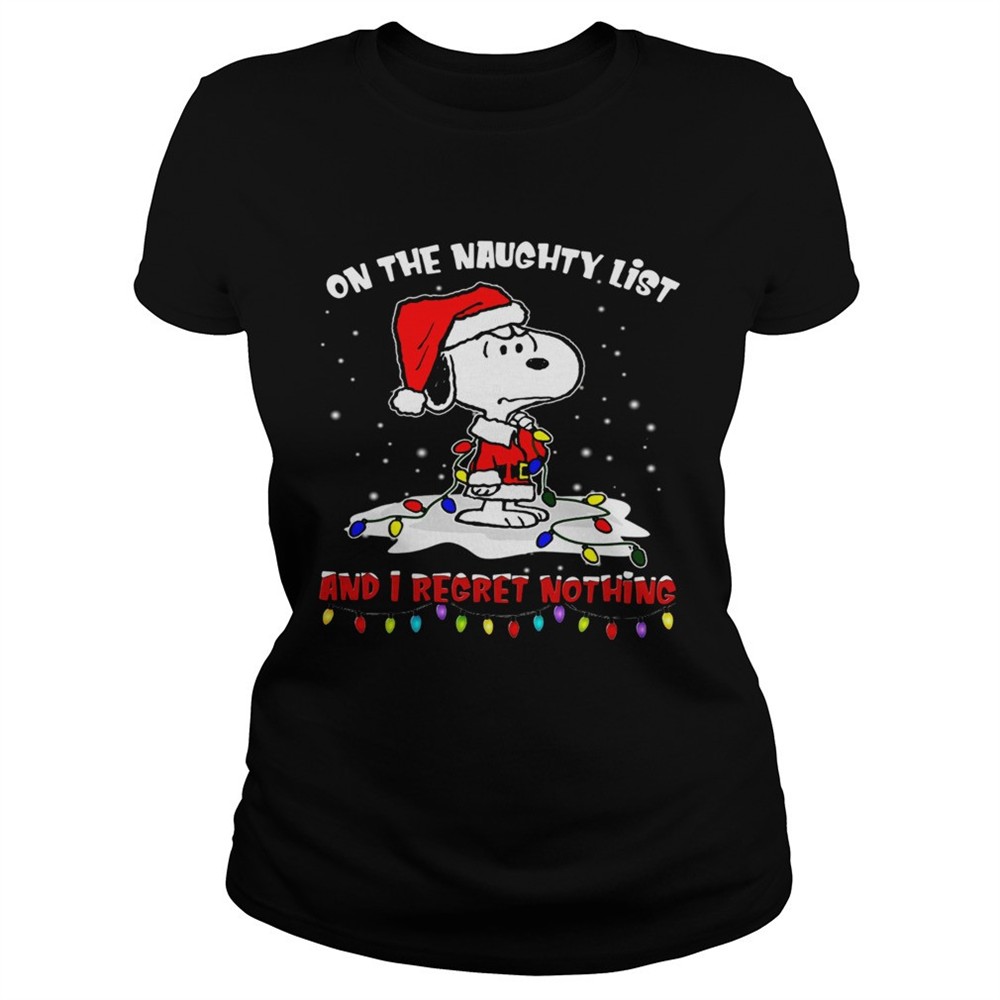 snoopy-on-the-naughty-list-and-i-regret-nothing-christmas-shirt-fwmkriu8 Snoopy on the naughty list and I regret nothing Christmas shirt