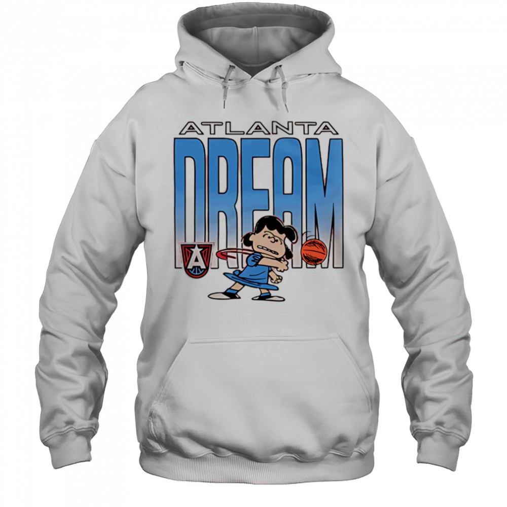 Snoopy Peanuts Lucy x Atlanta Dream basketball shirt