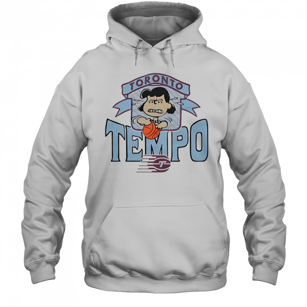 Snoopy Peanuts Lucy x Toronto Tempo basketball shirt