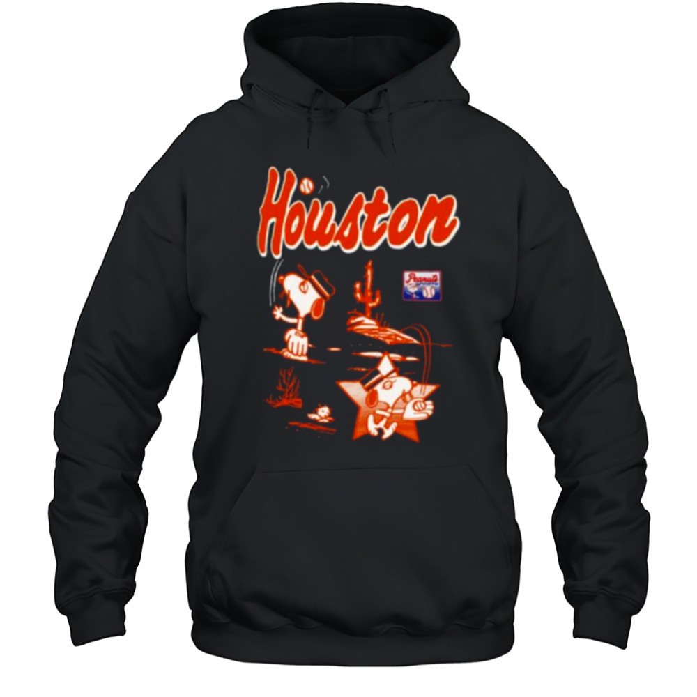 Snoopy Peanuts Ripple Junction Houston Baseball T Shirts