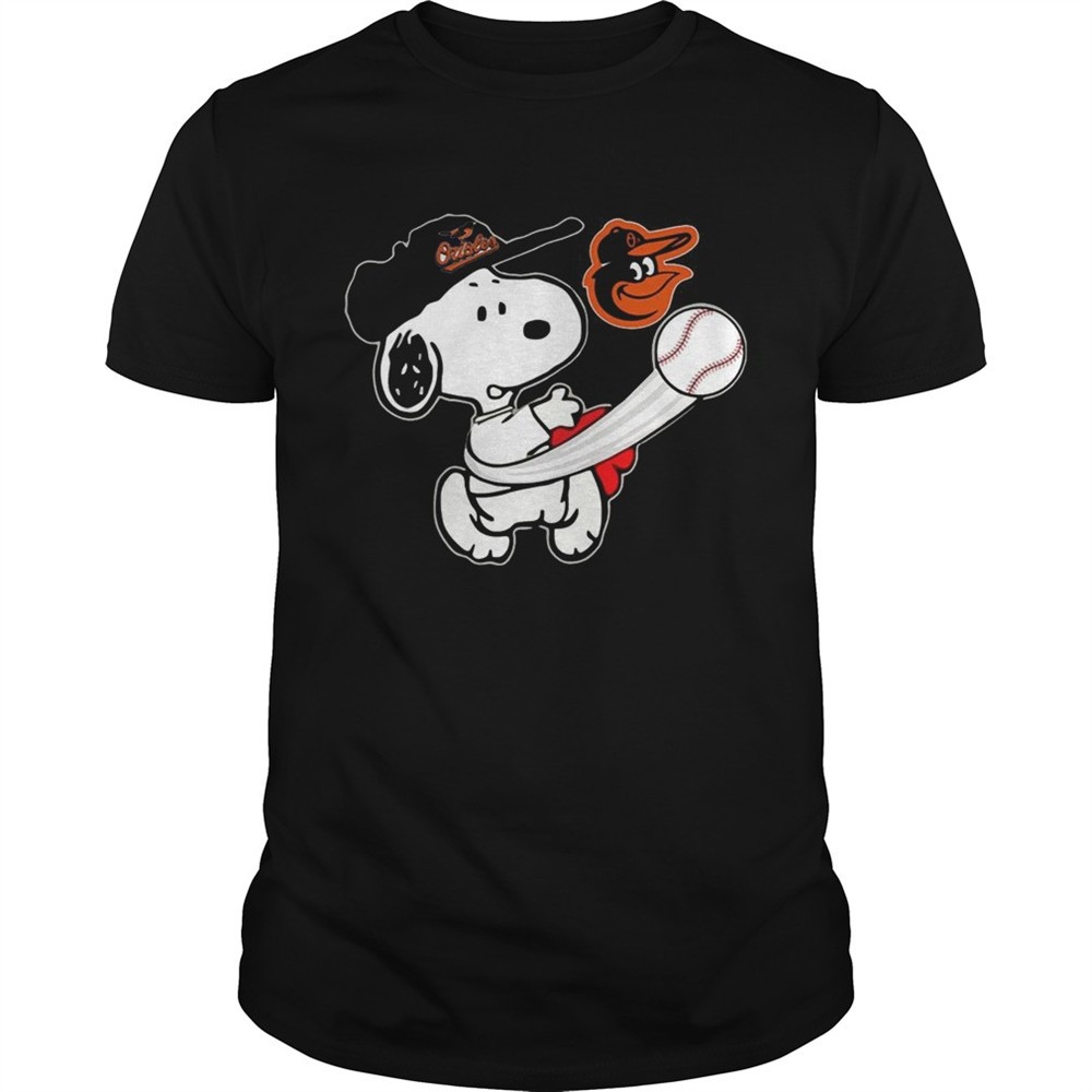 snoopy-play-baseball-t-shirt-for-fan-orioles-teams-r4n1tgdw Snoopy Play Baseball T-Shirt For Fan Orioles Teams