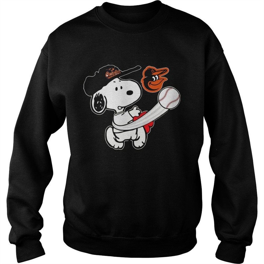 snoopy-play-baseball-t-shirt-for-fan-orioles-teams-r4n1tgdw Snoopy Play Baseball T-Shirt For Fan Orioles Teams