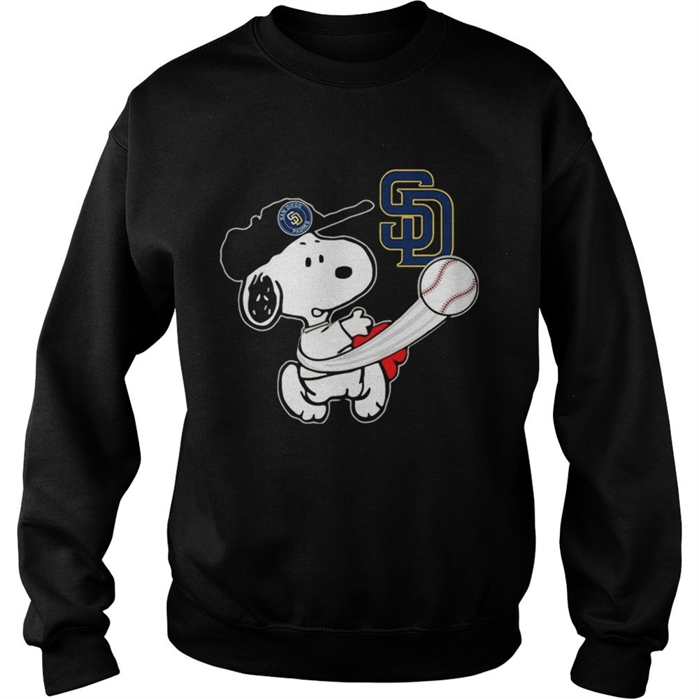 snoopy-play-baseball-t-shirt-for-fan-padres-teams-b9moa7jd Snoopy Play Baseball T-Shirt For Fan Padres Teams