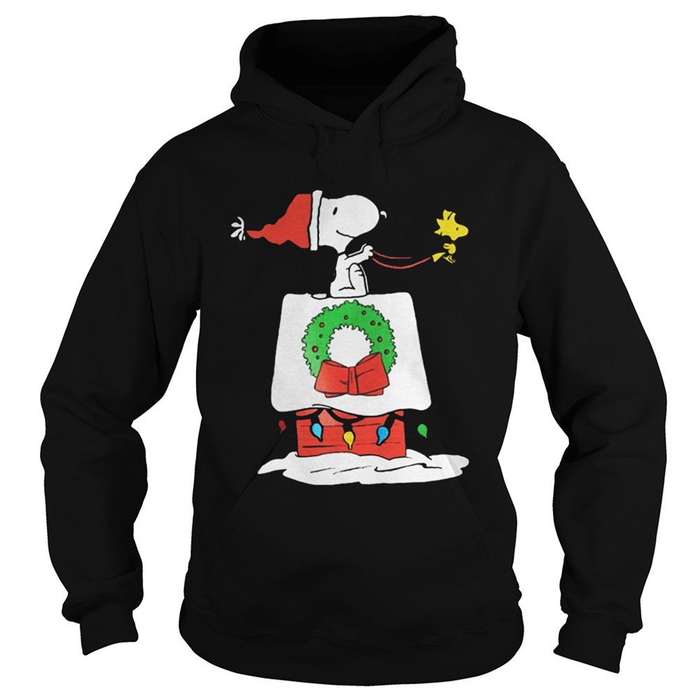 snoopy-rides-woodstock-christmas-house-shirt-nwvrm1vl Snoopy rides Woodstock Christmas house shirt