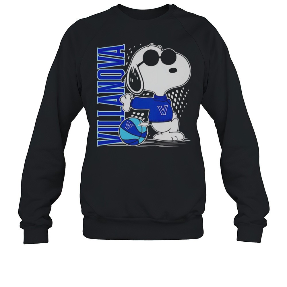 Snoopy Standing Villanova Shirt