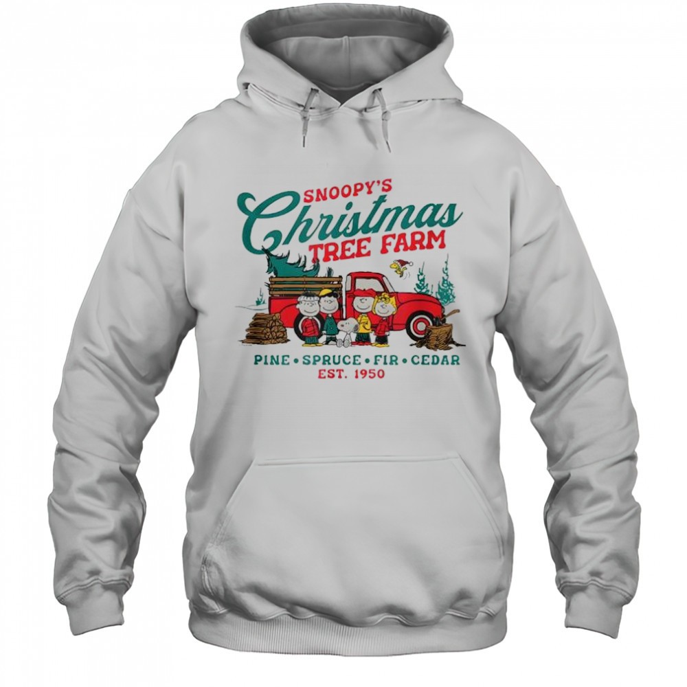 Snoopys Christmas Tree Farm – Est 1950 shirt