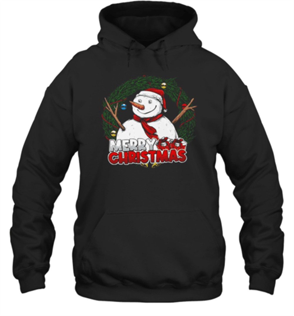 Snow Man Merry Christmas Essential T-Shirt