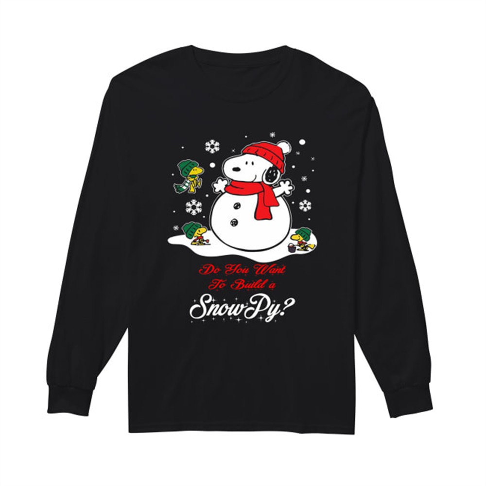 snowman-snoopy-snowpy-christmas-shirt-v2iiphul Snowman Snoopy Snowpy Christmas shirt