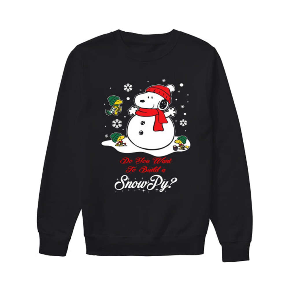 snowman-snoopy-snowpy-christmas-shirt-v2iiphul Snowman Snoopy Snowpy Christmas shirt