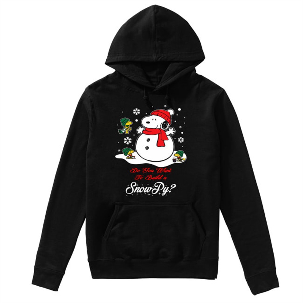 Snowman Snoopy Snowpy Christmas shirt