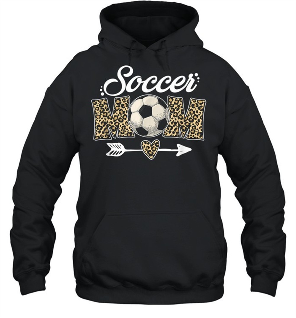 Soccer Mom Leopard Soccer Mom Mothers Day 2021 Shirt