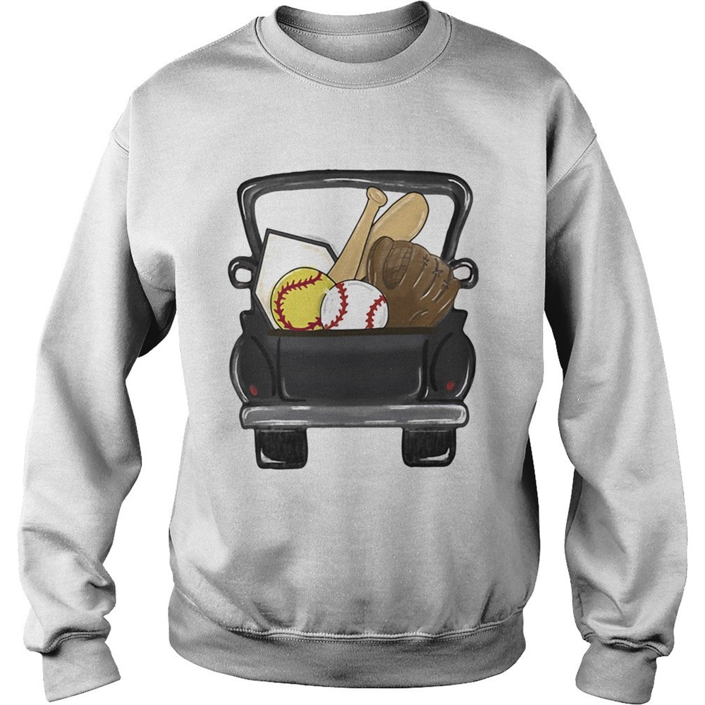Softball baseball car shirt