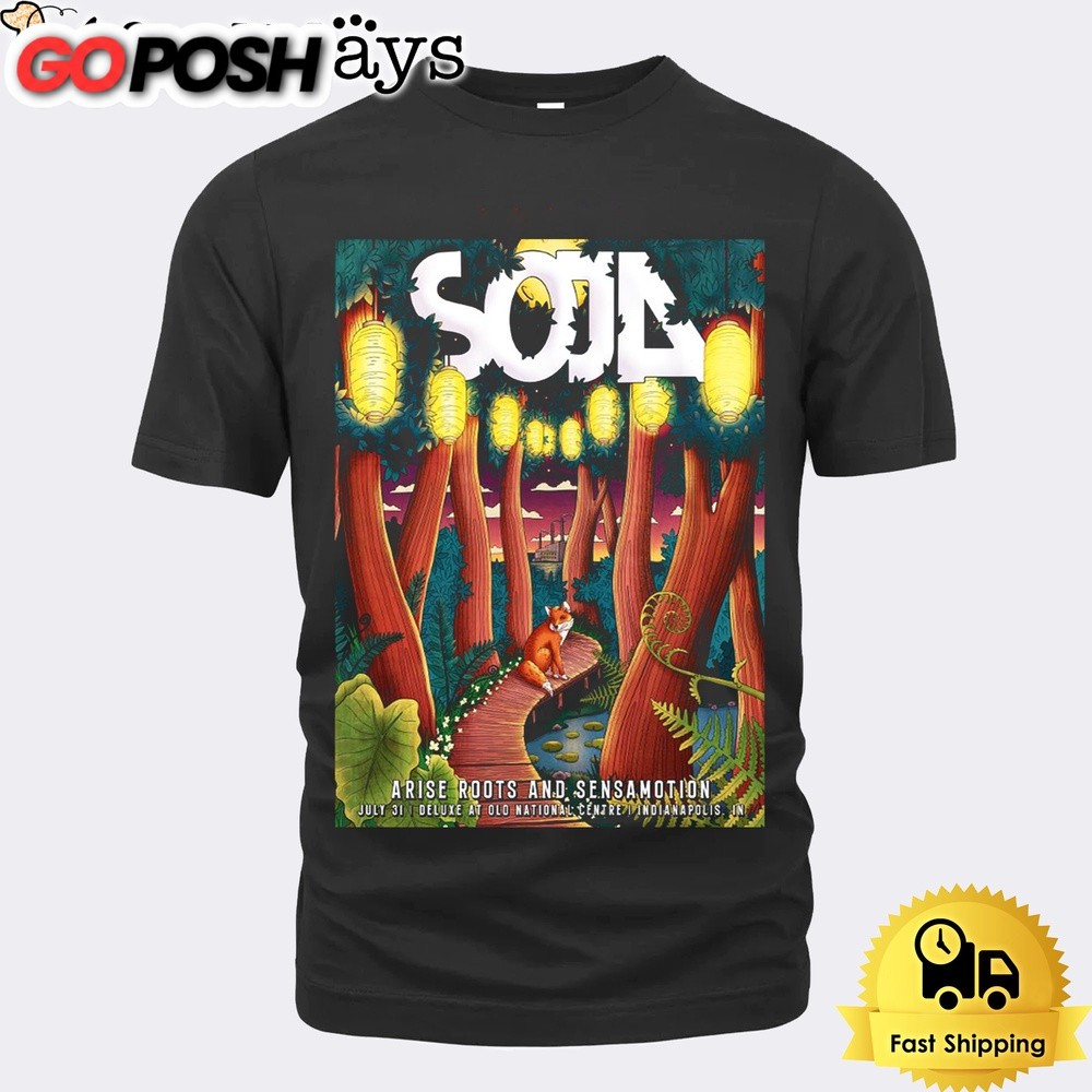 Soja Tour On July 31 2024 At Old National Centre Indianapolis IN Unisex T-Shirt