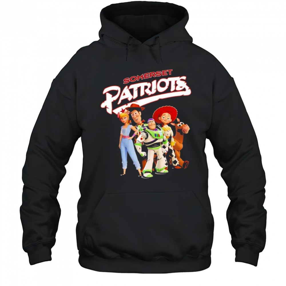 Somerset Patriots Toy Story Friends Adult Characters shirt
